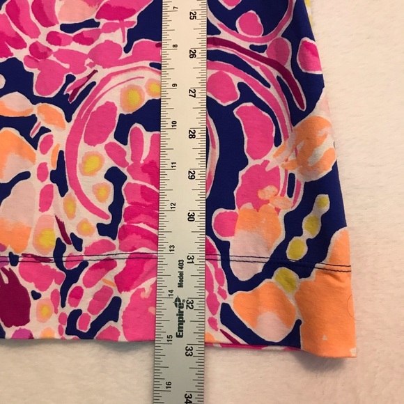 Lilly Pulitzer womens pink Sophie mini Dress in Catch and Release Print size XS - Picture 5 of 9